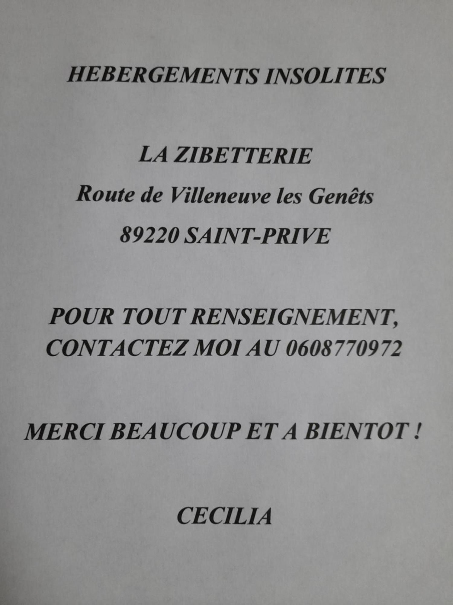 La Roulotte Du Pecheur Villa Saint-Privé Eksteriør bilde